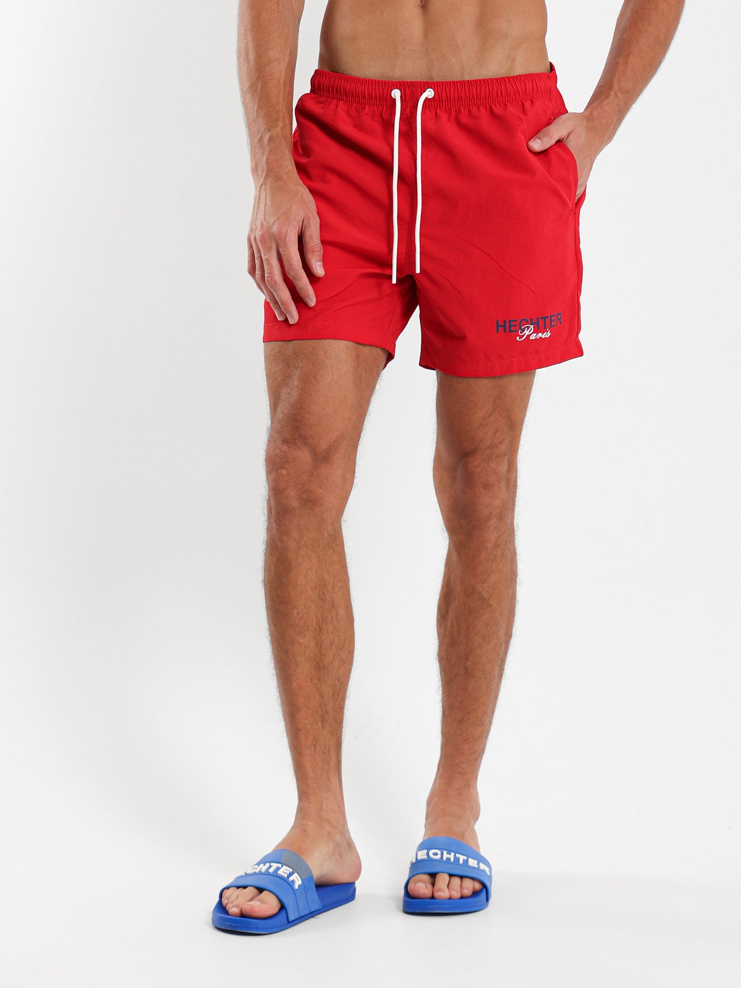 Solid Swim Trunks