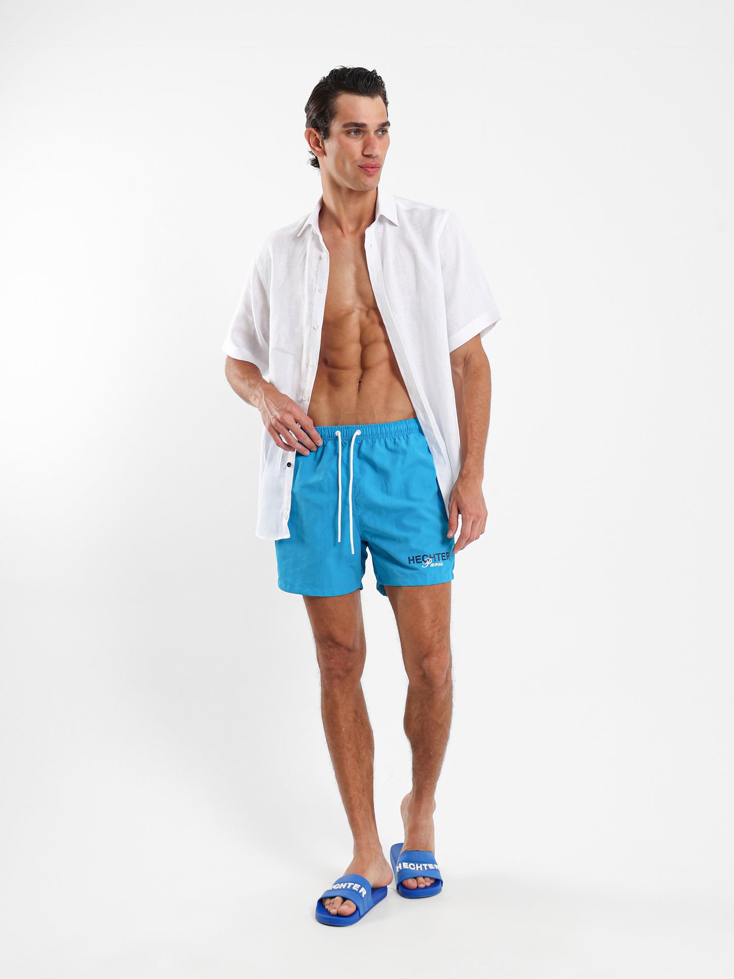 Solid Swim Trunks