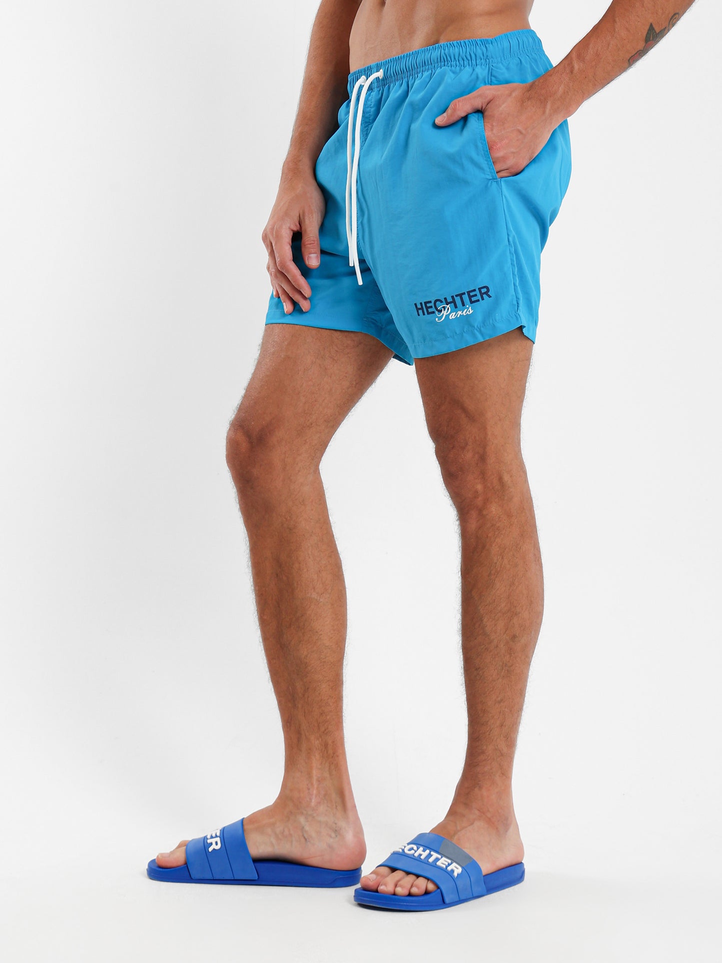 Solid Swim Trunks