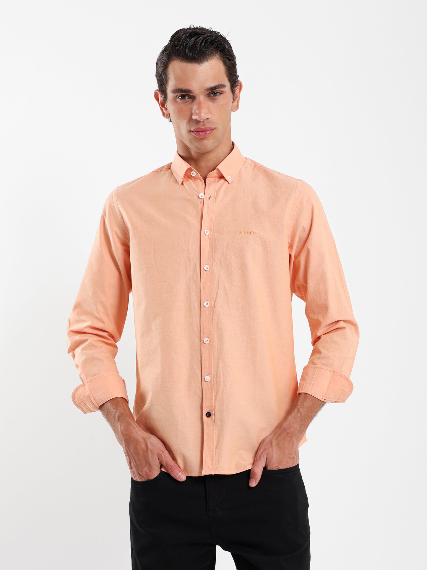Oxford Two-Tones Button Shirt