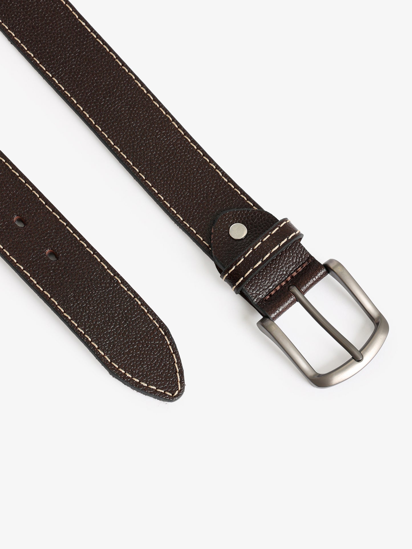 Clarks Contrast Stitched Belt