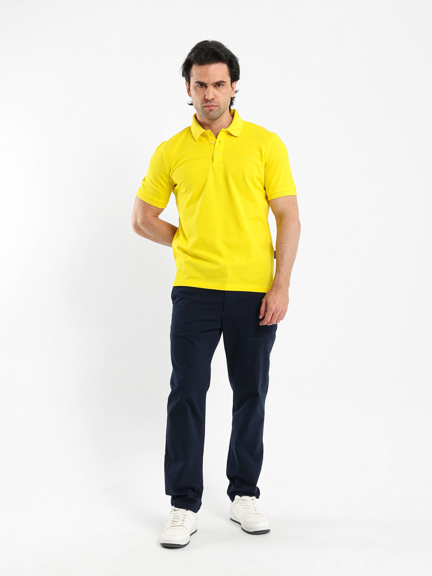 Basic Pique Polo Shirt