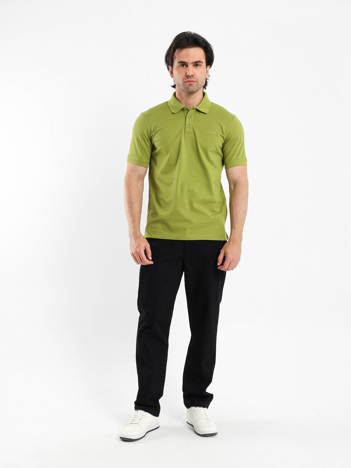 Basic Pique Polo Shirt