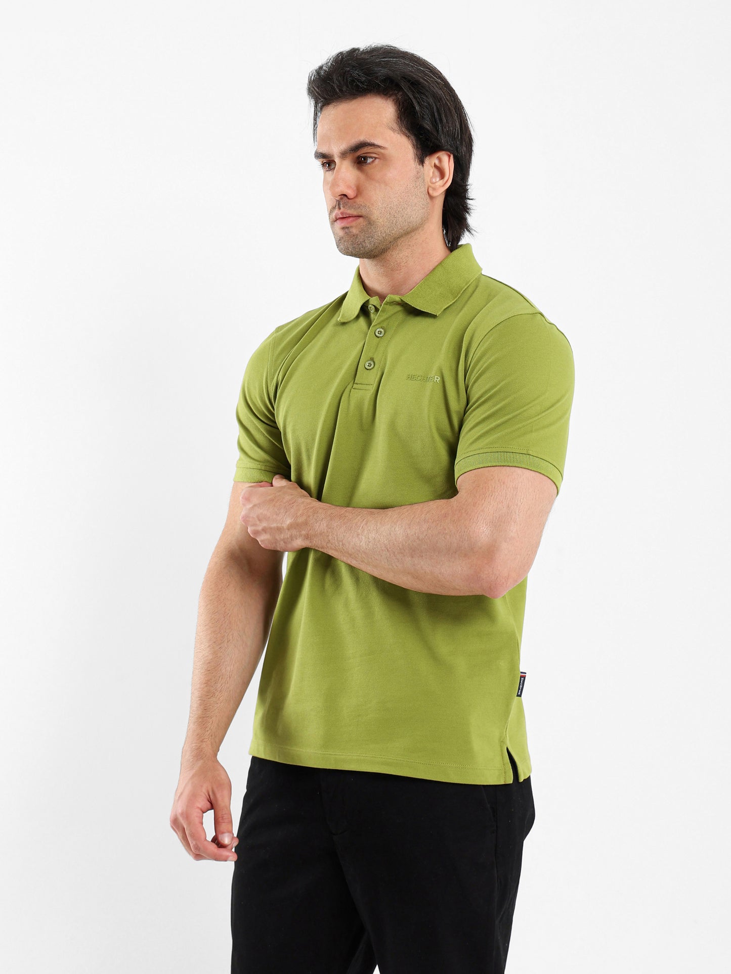 Basic Pique Polo Shirt