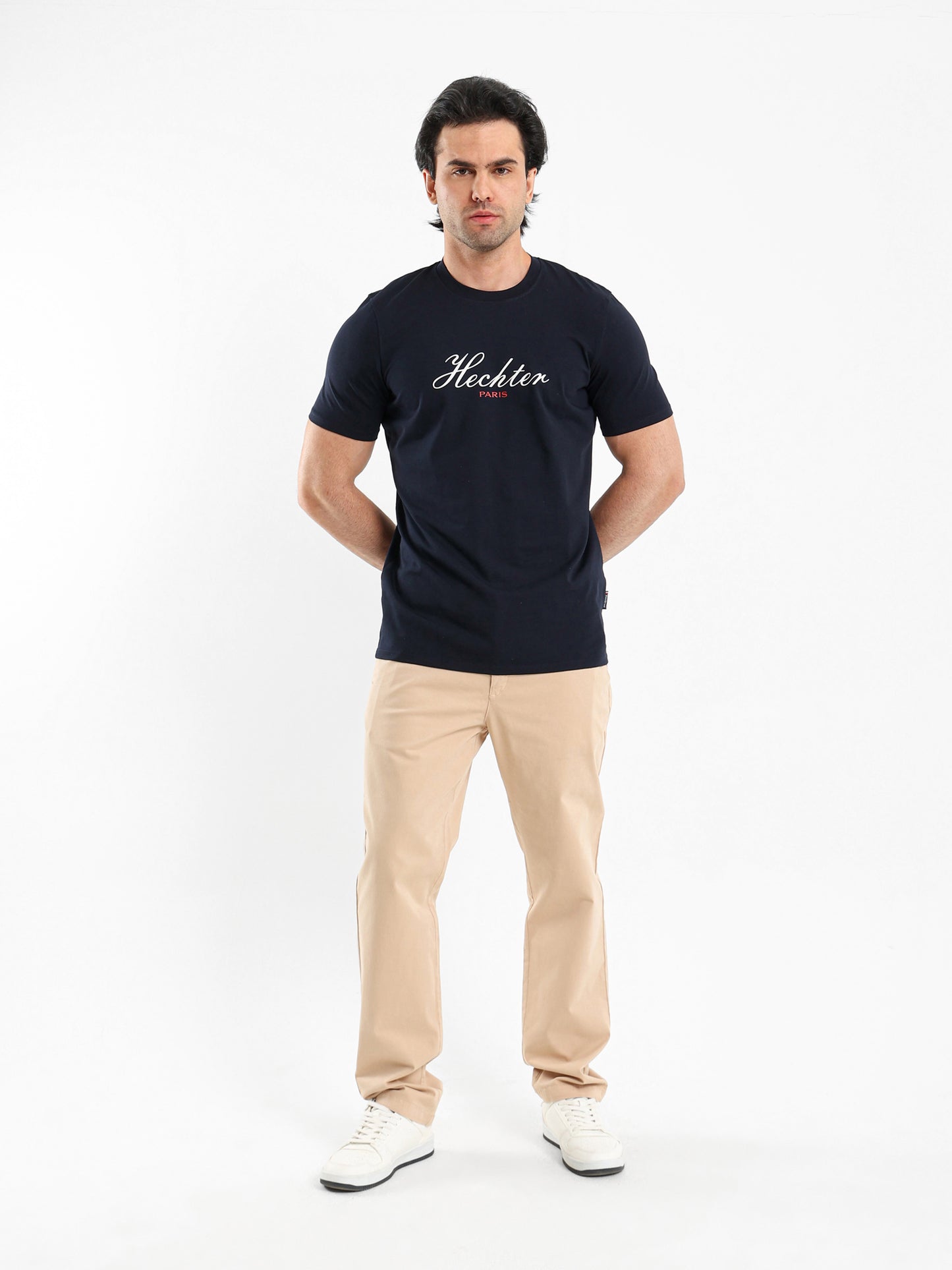 Short Sleeves T-Shirt with Front Printed Logo