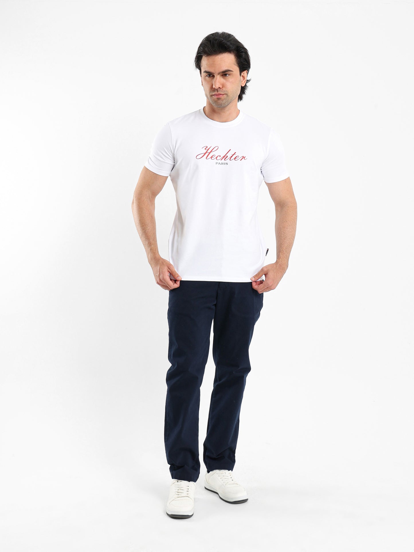Short Sleeves T-Shirt with Front Printed Logo