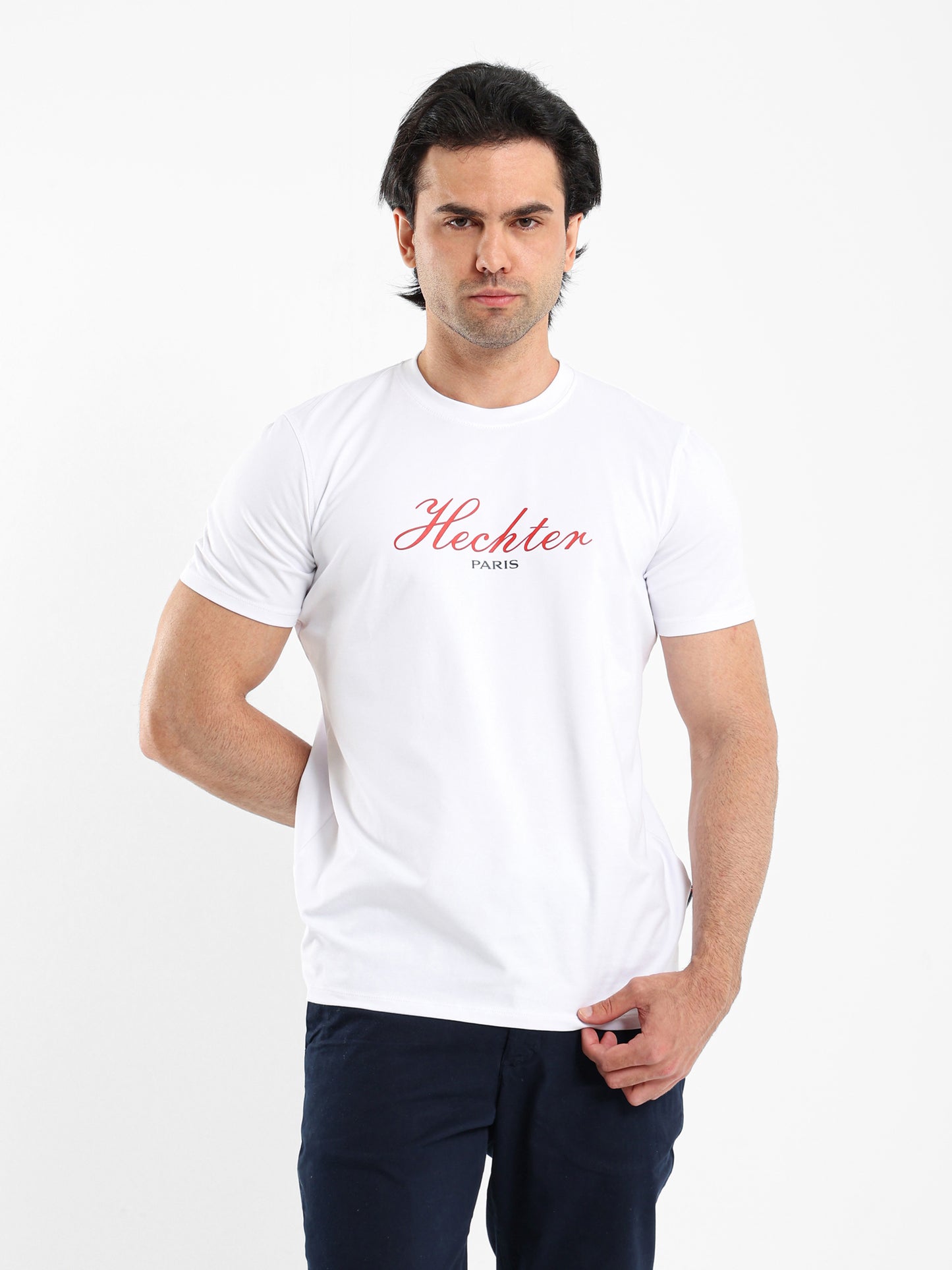 Short Sleeves T-Shirt with Front Printed Logo