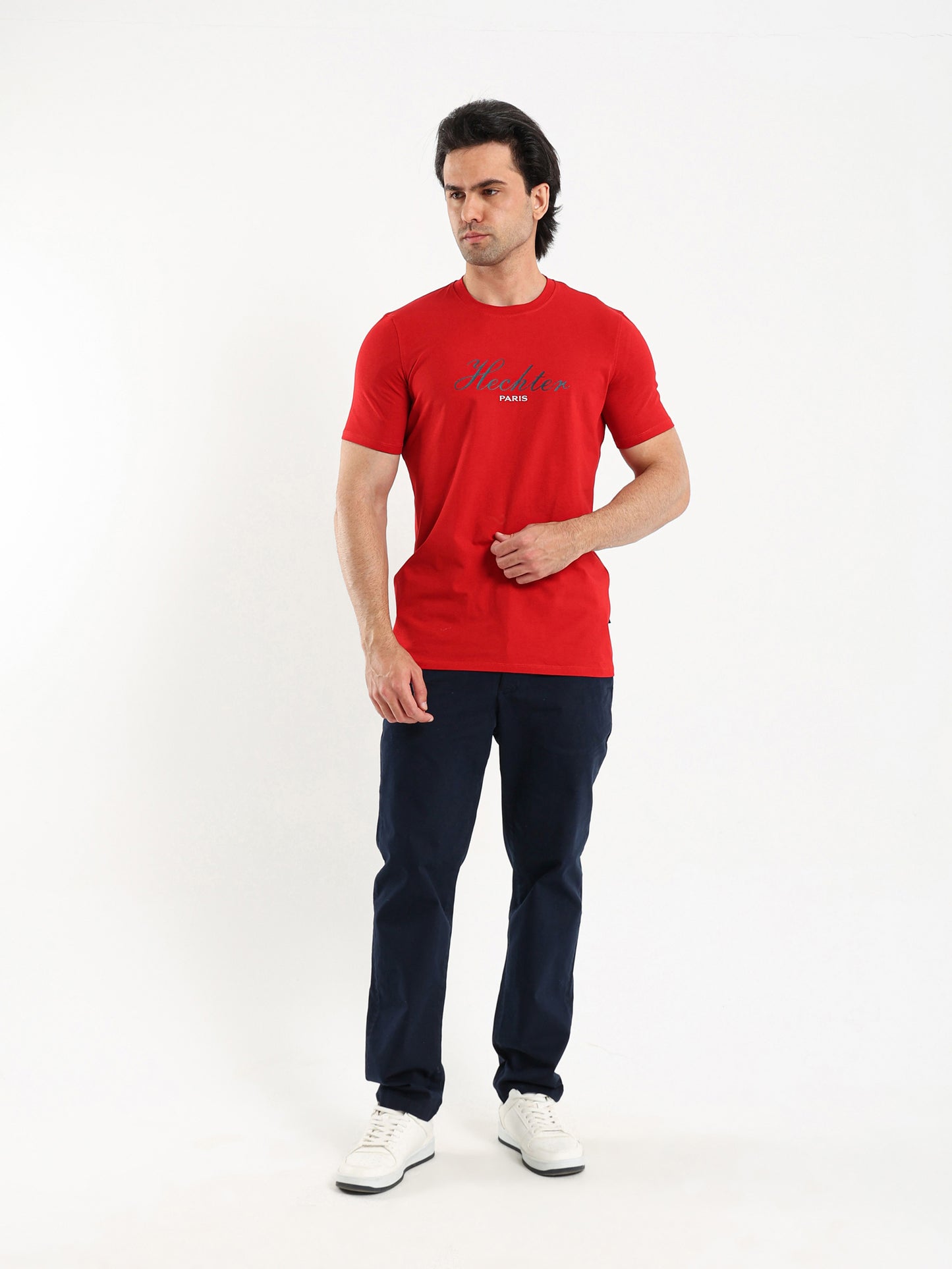 Short Sleeves T-Shirt with Front Printed Logo