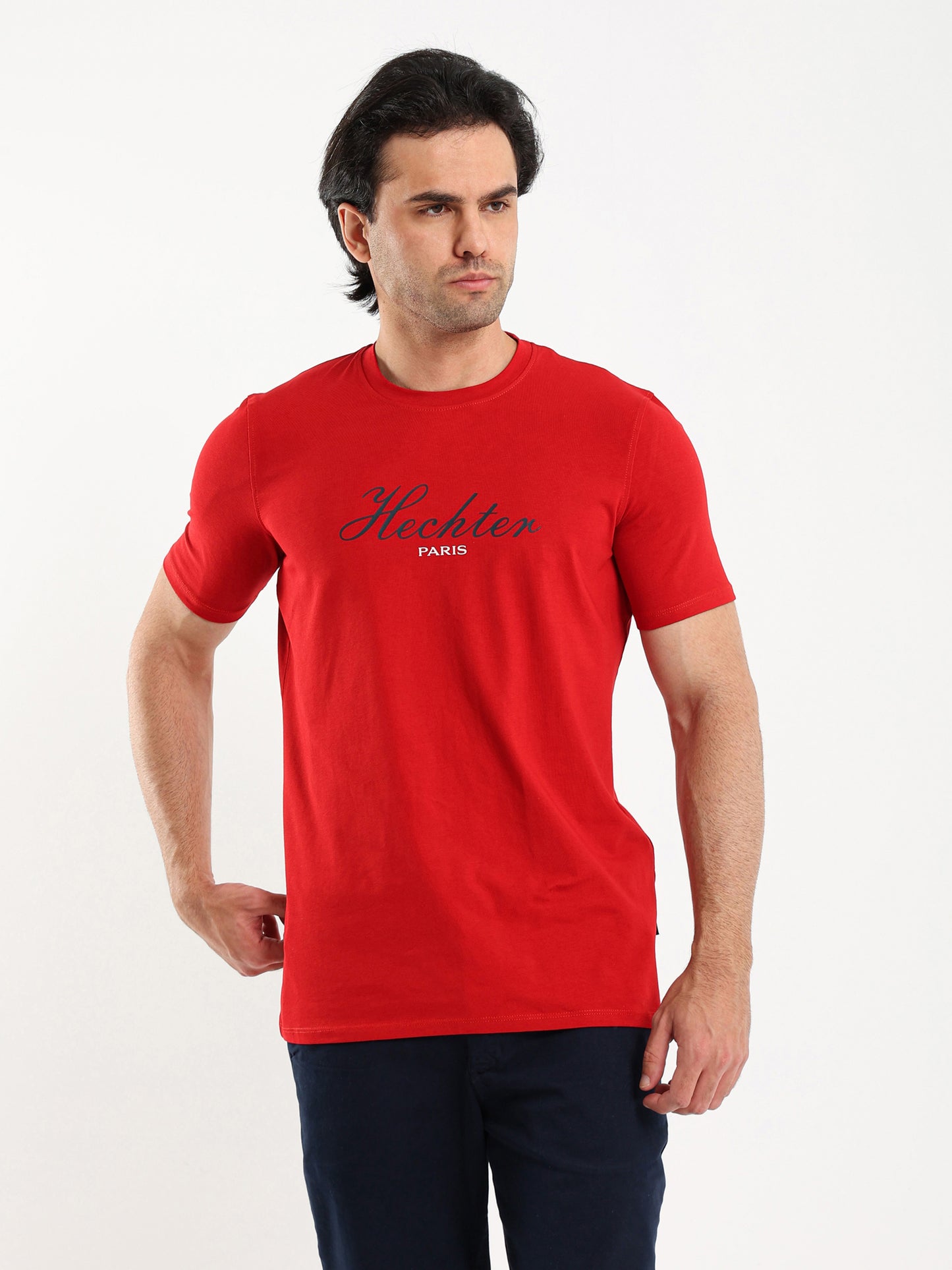 Short Sleeves T-Shirt with Front Printed Logo