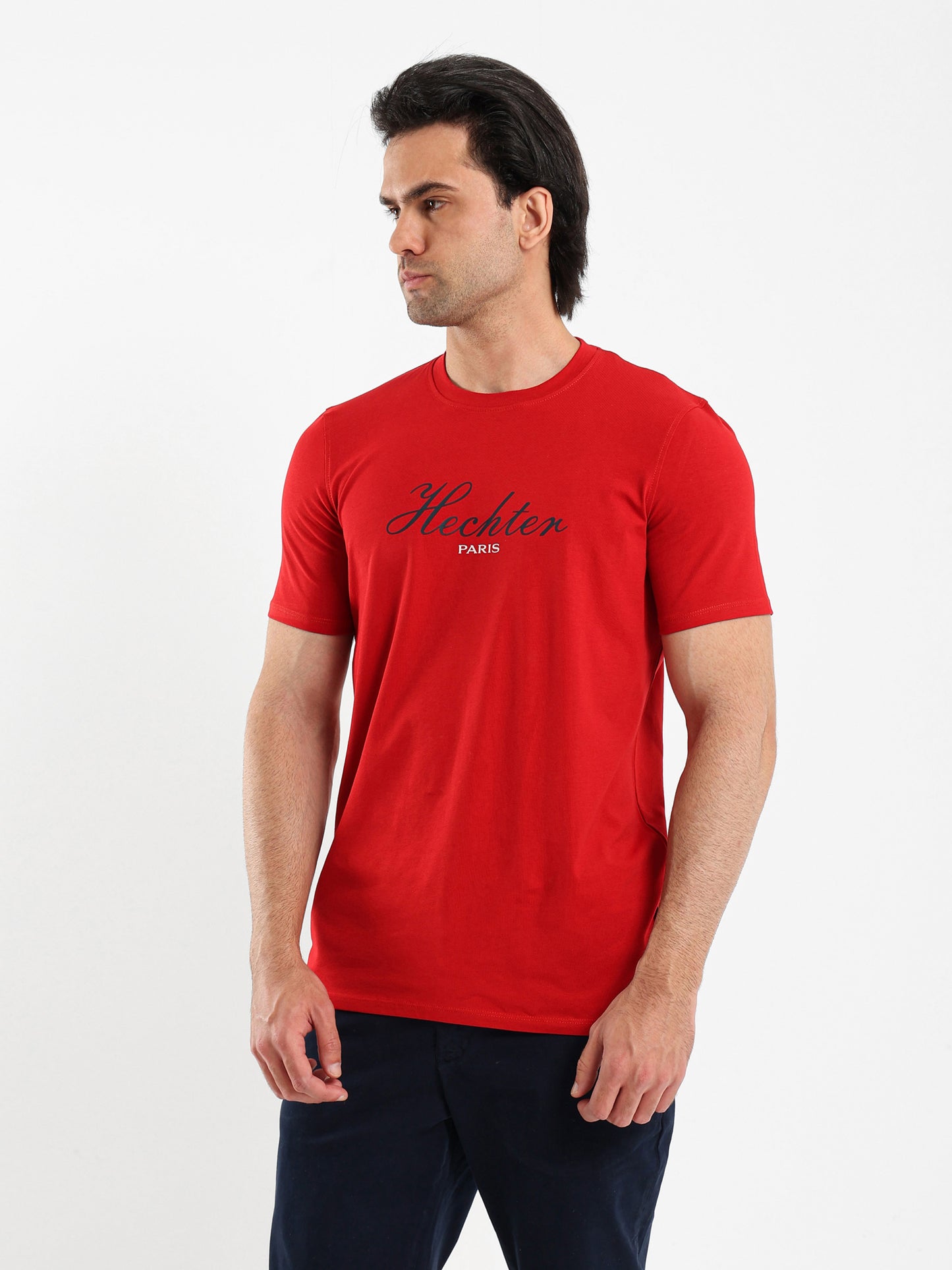 Short Sleeves T-Shirt with Front Printed Logo