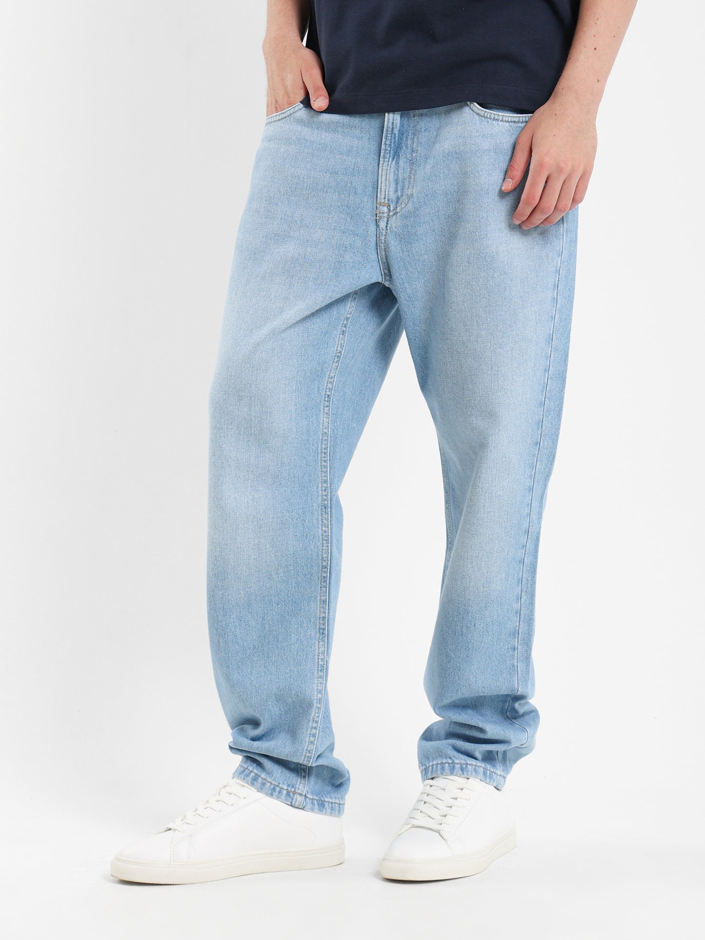 Washed Denim Jeans