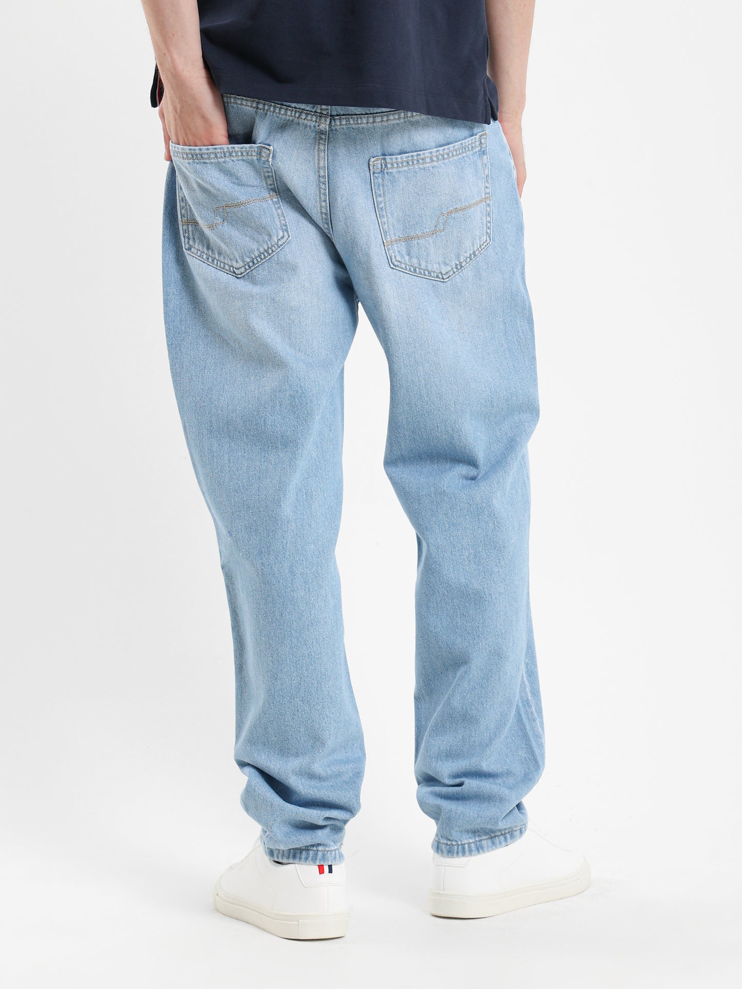 Washed Denim Jeans
