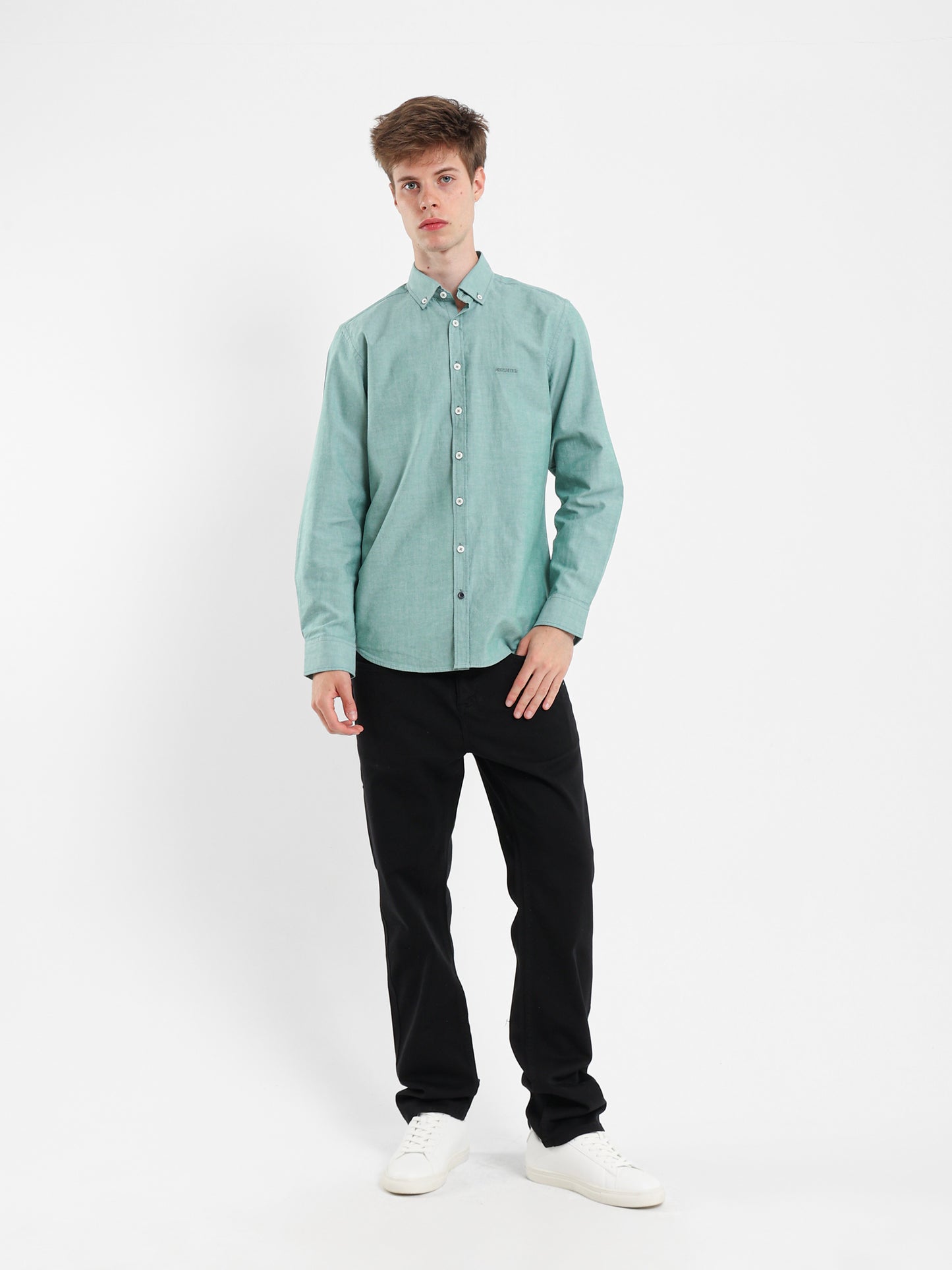 Oxford Two-Tones Button Shirt