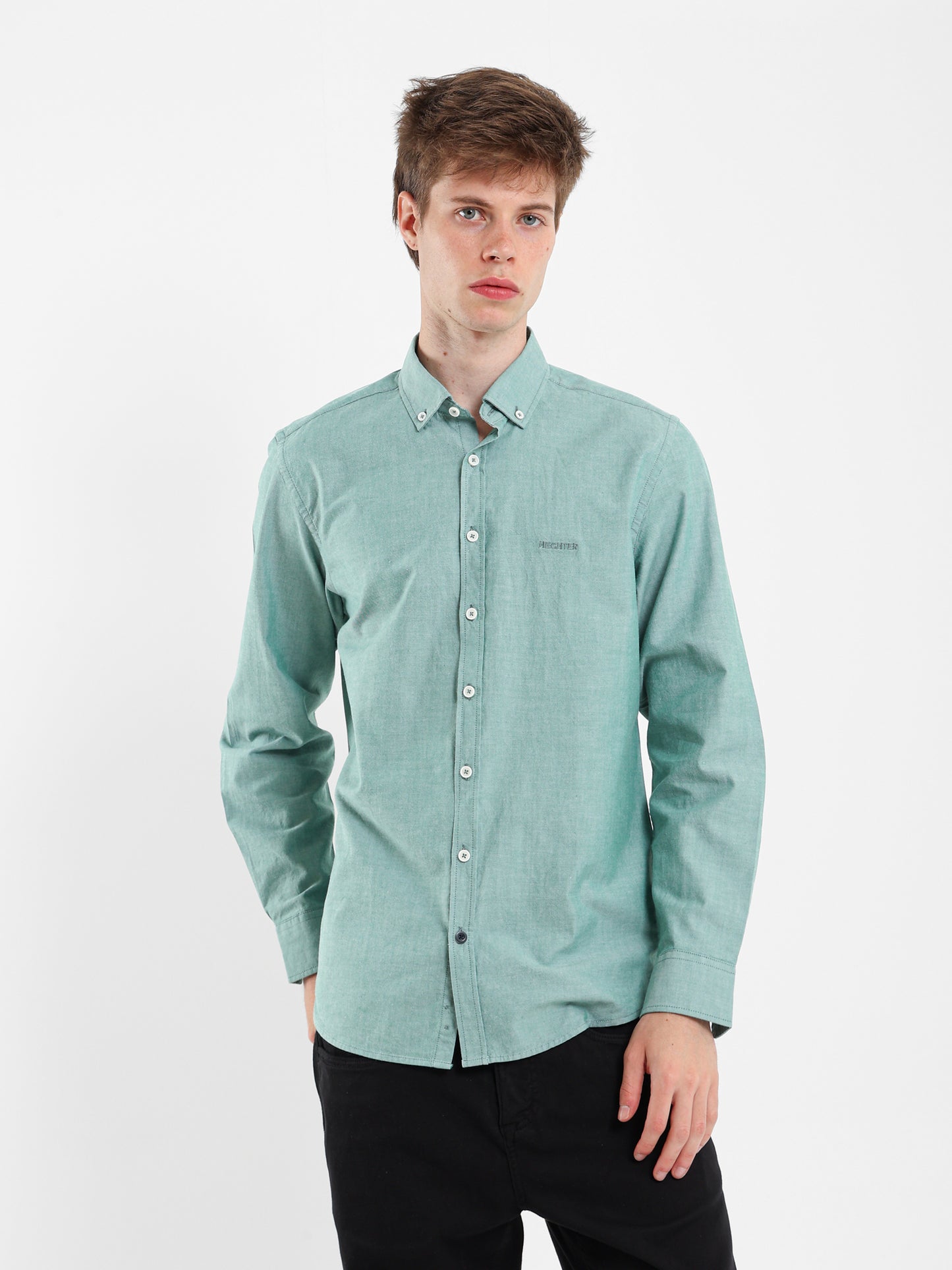 Oxford Two-Tones Button Shirt