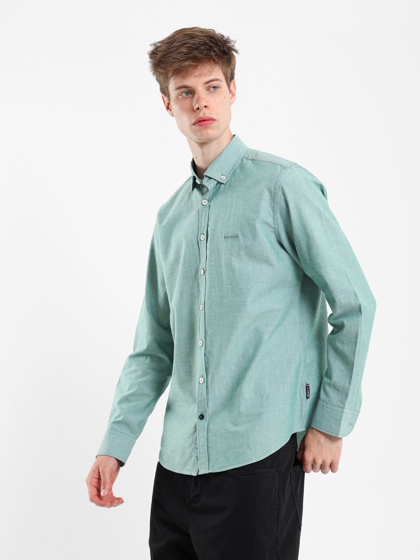 Oxford Two-Tones Button Shirt