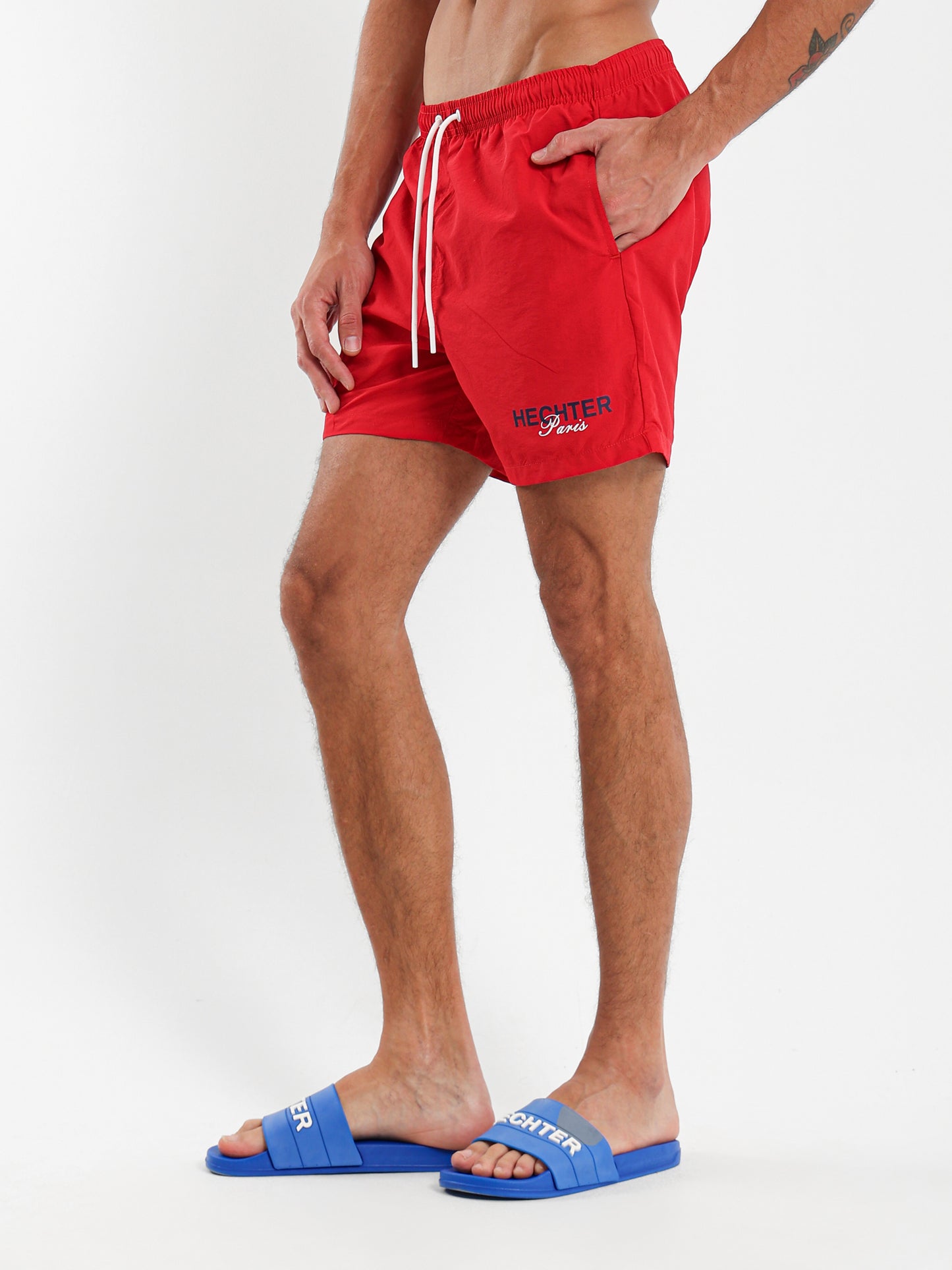 Solid Swim Trunks