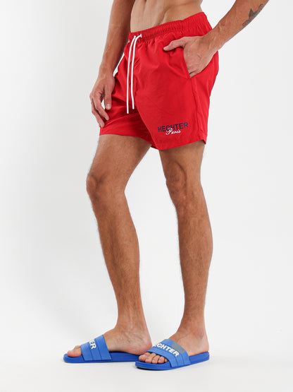 Solid Swim Trunks