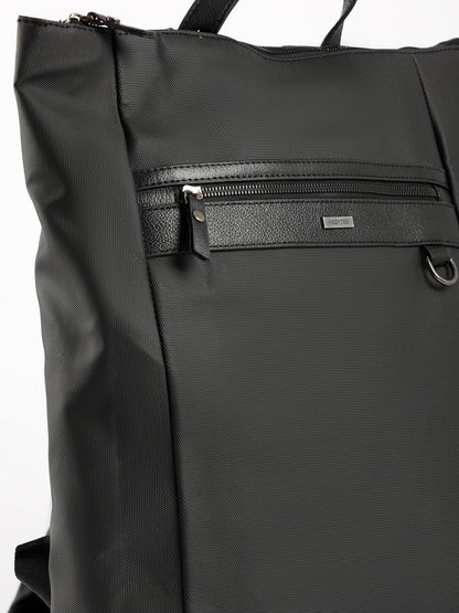 Grainy Texture Waterproof Backpack Bag