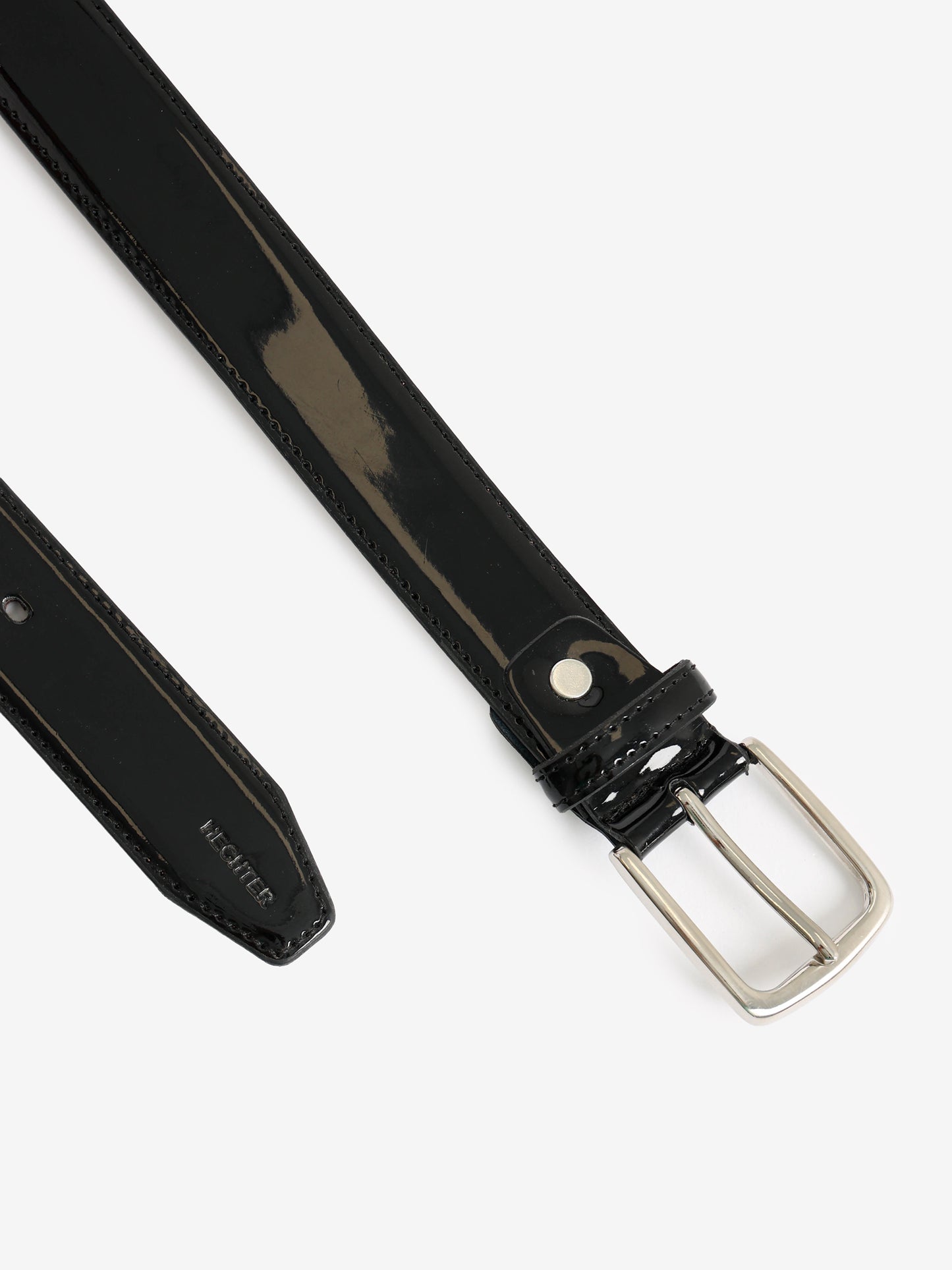 Glossy Leather Belt