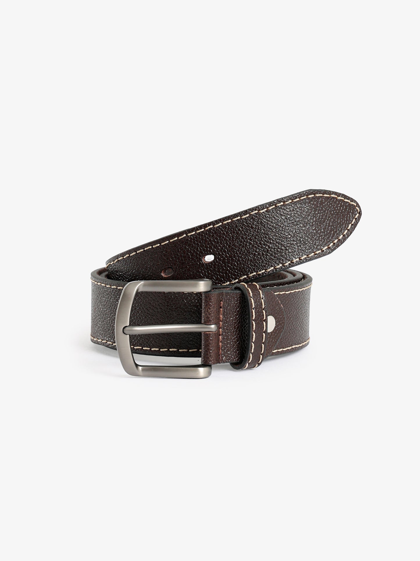 Clarks Contrast Stitched Belt