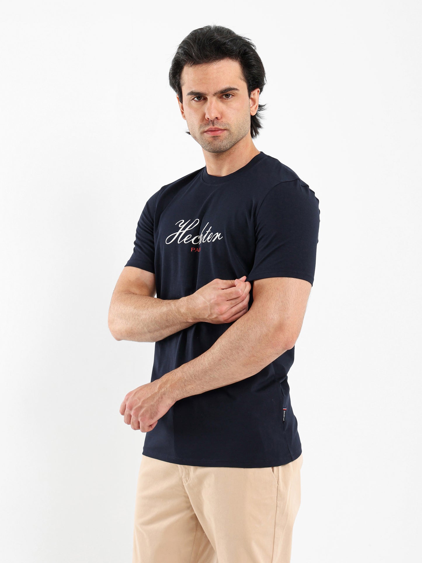 Short Sleeves T-Shirt with Front Printed Logo