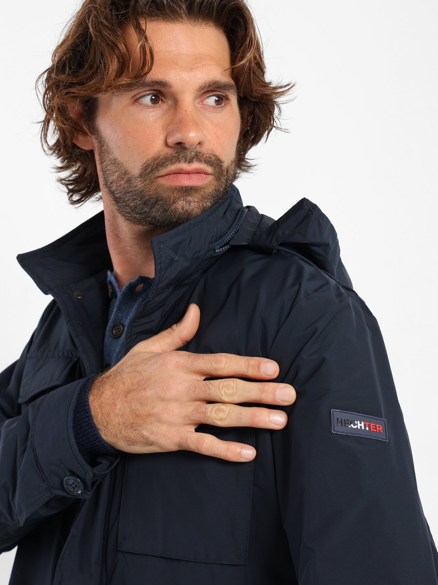 Puffed Parka Jacket