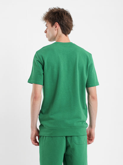 Half Sleeves Round Neck Sweatshirt