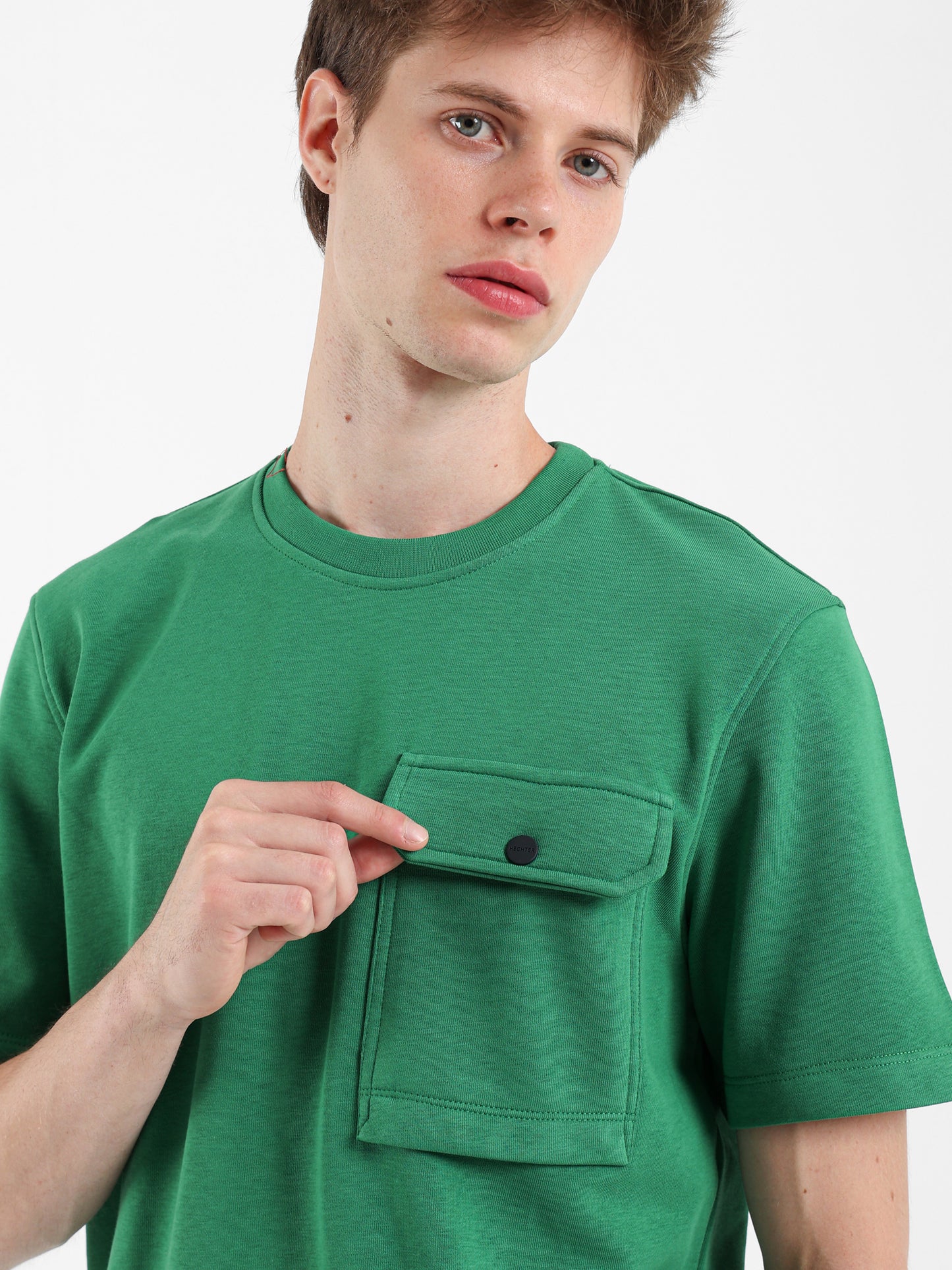 Half Sleeves Round Neck Sweatshirt