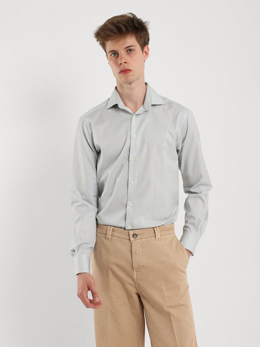 Kent Collar Long Sleeves Shirt