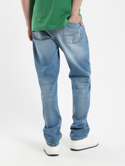 Washed Denim Jeans