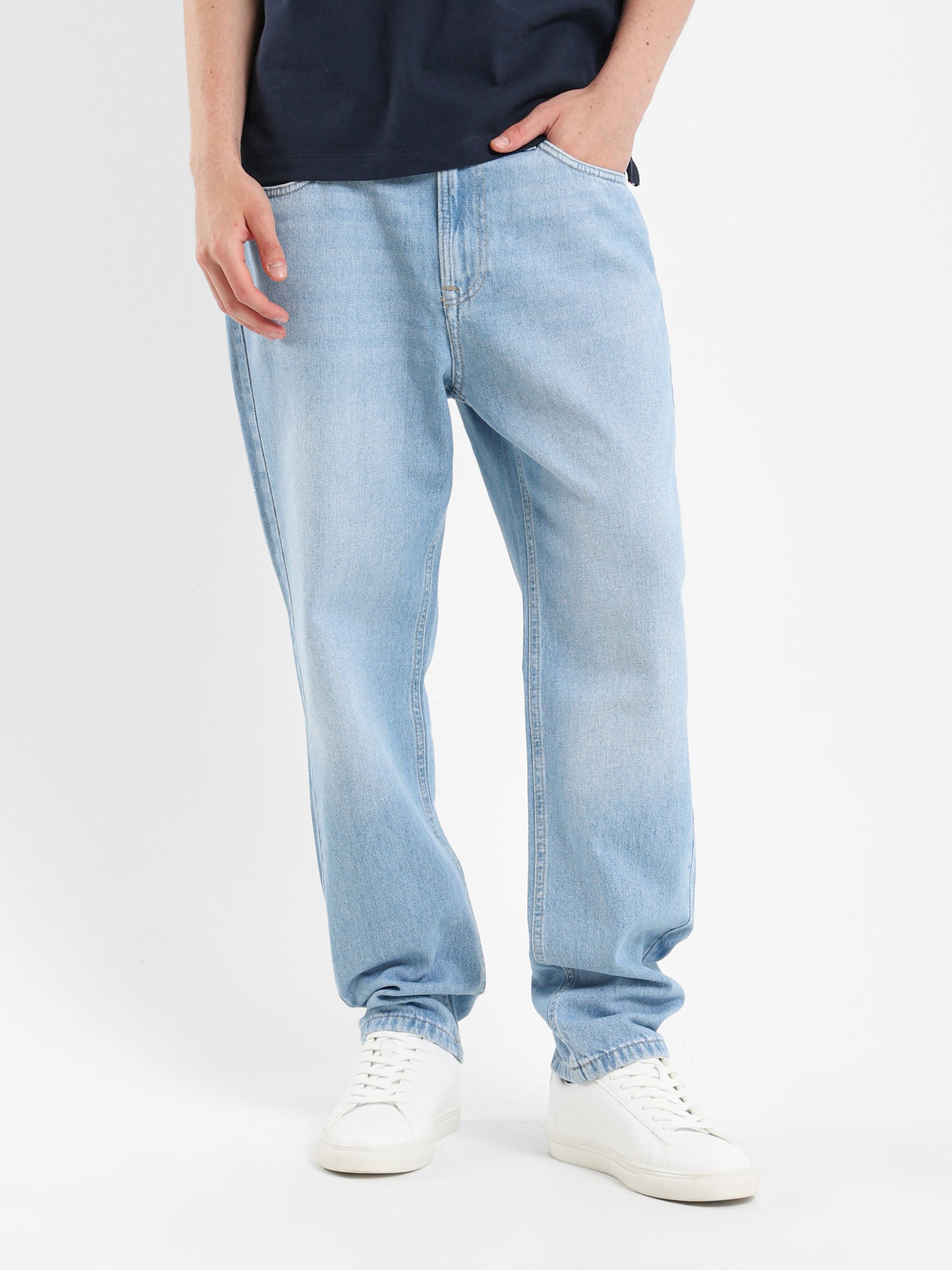 Washed Denim Jeans