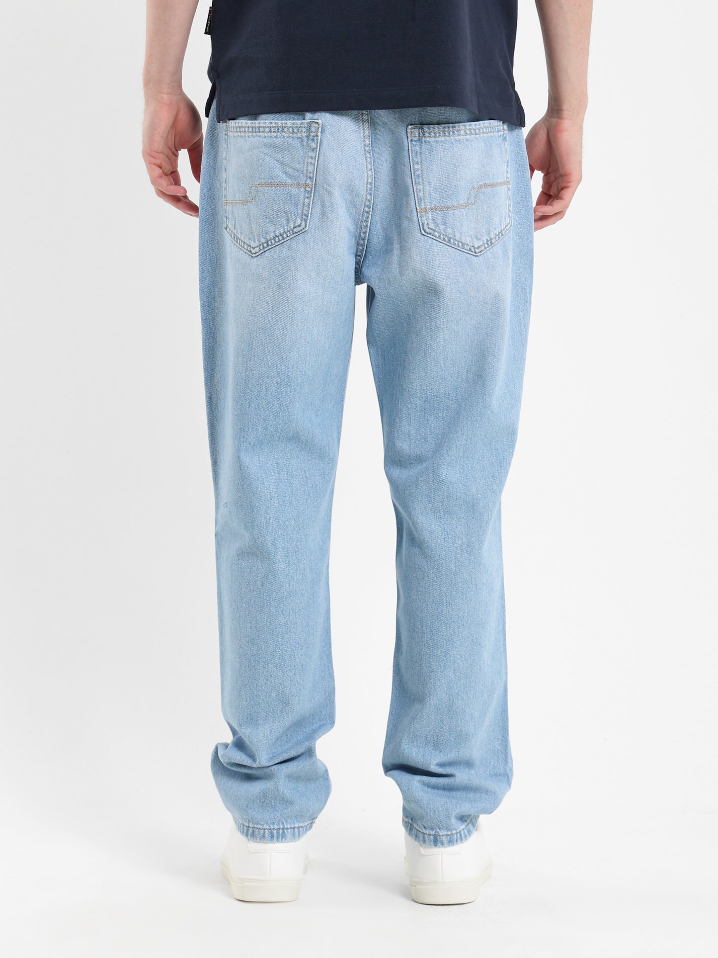 Washed Denim Jeans