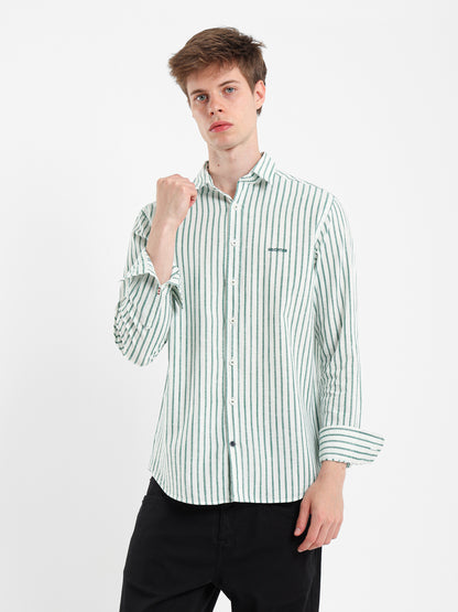 Stripe Button Down Shirt