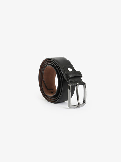 Textured Leather Belt