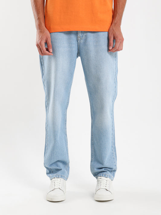 Washed Denim Jeans