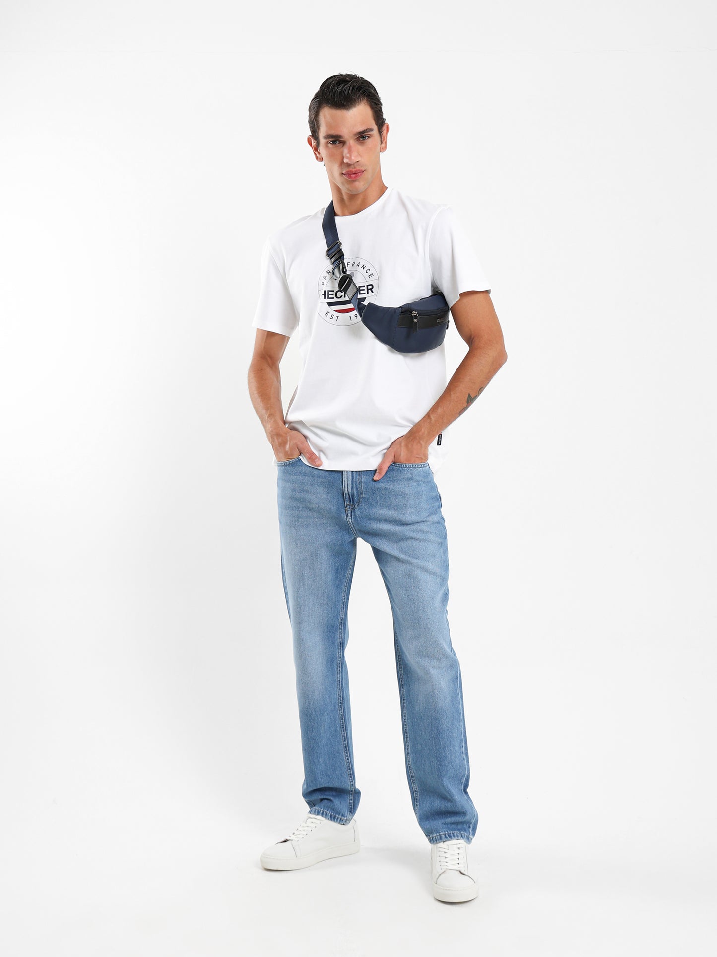 Front Logo Print T-Shirt